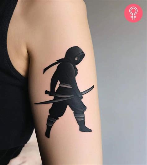 tatto ninja kitty|8 Amazing Ninja Tattoo Designs With Meaning